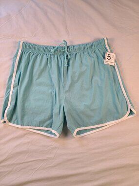 5B Style Hybrid Shorts Water Repellent Men's L Light Blue New